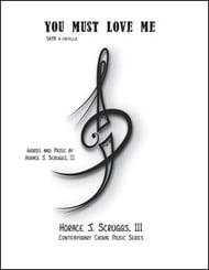 You Must Love Me SATB choral sheet music cover Thumbnail
